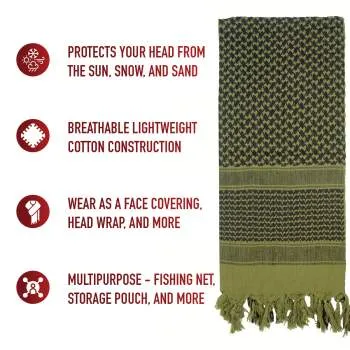 Shemagh Tactical Desert Keffiyeh Scarf