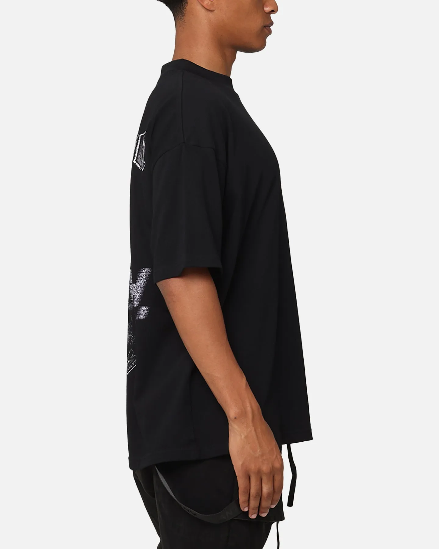 The Anti Order Balaclava Mock Neck T-Shirt Black