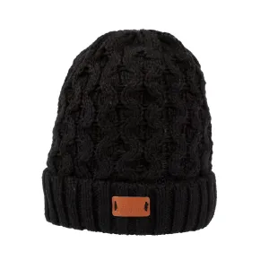 Unisex Aran Cable Beanie Hat