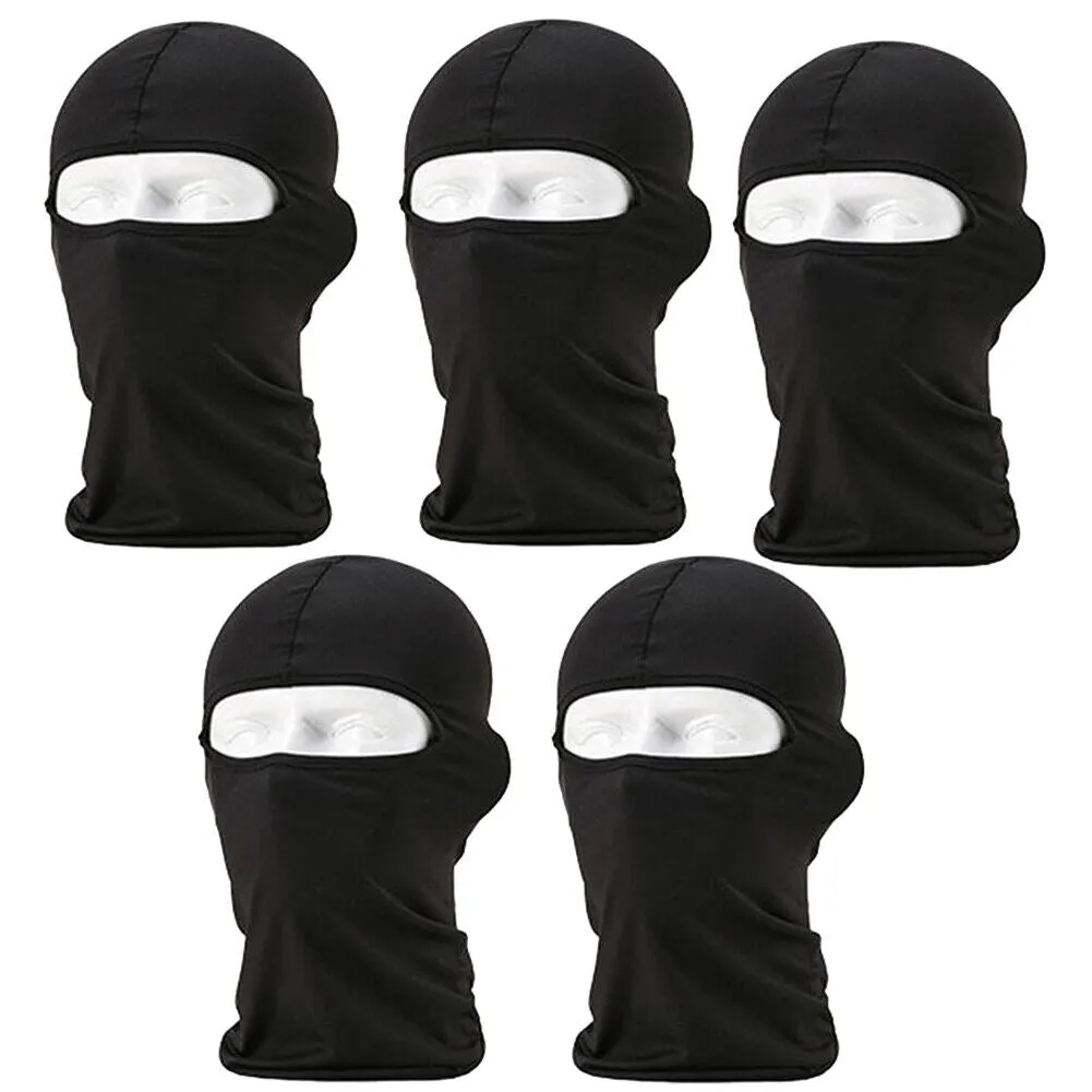 US 5-10 Pc Men's Ski Face Mask Warm Balaclava Sports Airsoft Motorcycle Hood Hat