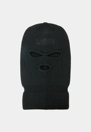 Vetements Logo Balaclava Black